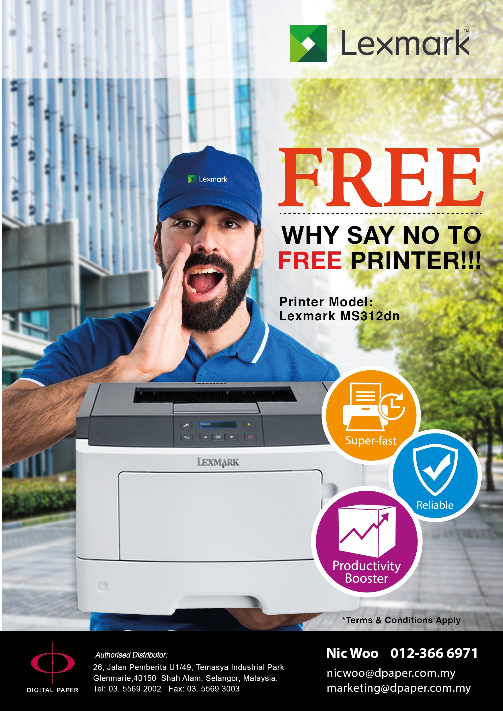 Lexmark FREE printer