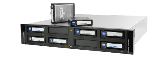 RDX® QuikStation™ 8 Network-attached Removable Disk Appliance Data Storage Backup Solutions