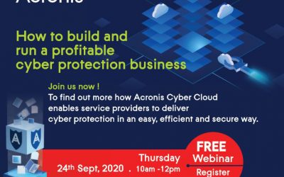 Acronis Cyber Cloud Webinar